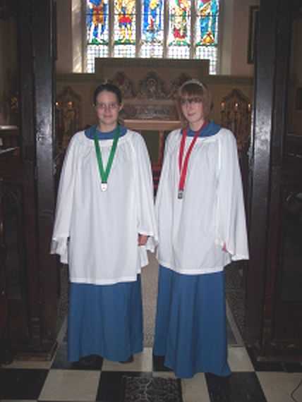 Changeover in Head Chorister 2005